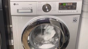 Стирка полотенец на LG: Хлопок 40 1200об/мин + интенсивная (