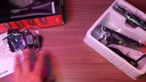 Распаковка машинки для стрижки. DEXP HC-0112RB