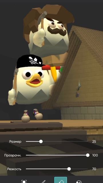 Scary server in chicken gun!?!?|страшный сервер.в чикен ган!?!? #memes #funn смотреть онлайн