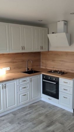 Установили новую кухню