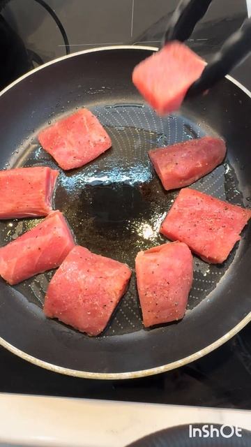 Нежные стейки тунца за 10 минут 🐟 Вкусный и полезный у? смотреть онлайн