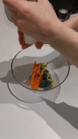 Невероятный сибас в Грандшефе