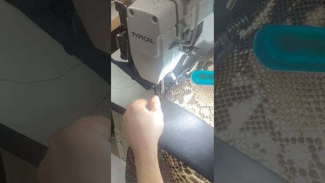 Рукавная швейная машина Typical gc2605 - сборка сумки смотреть онлайн