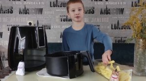 Приготовили картофель фри в Аэрогриле kitfort KT-2227