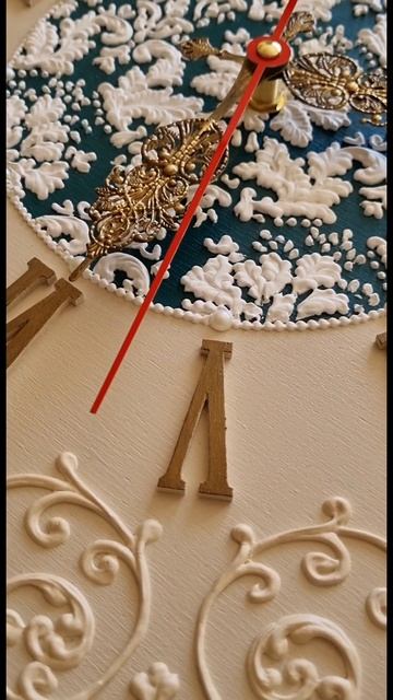 настенные часы с цветочным декором для вашего дома смотреть онлайн