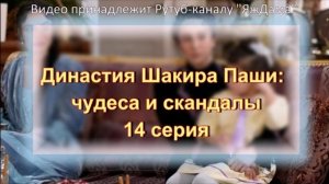 Обзор турецкого сериала "Династия Шакира Паши: чудеса и скандалы" 14 серия