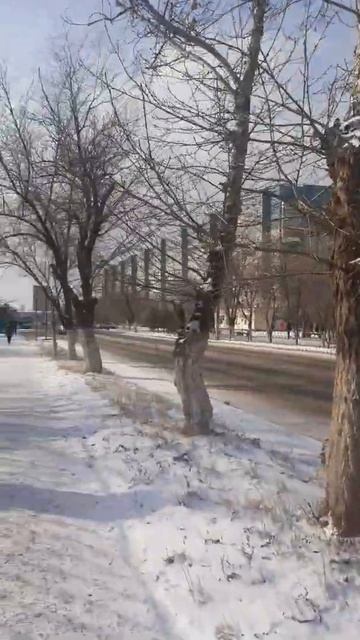В Караганде наступила зима - на Юго-Востоке на Язева у ?