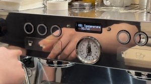Изменение температуры кофейного бойлера на кофемашин