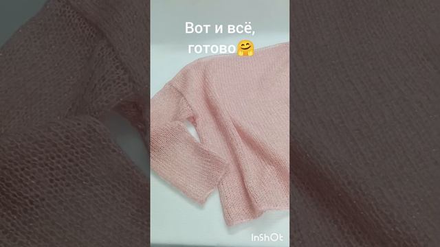 Свитер-паутинка с люрексом #вязаниеназаказ #свитерове смотреть онлайн