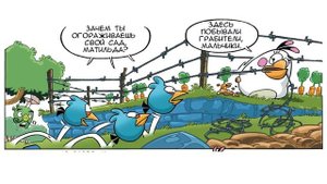 Комикс «Chef in the Soup» | Фанатская озвучка • Angry Birds Comics