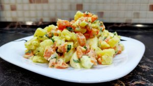 Не хуже Оливье. Бразильский картофельный салат. Рецепт салата.