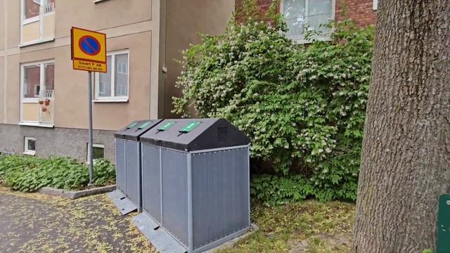 На месте горы будут дома и метро. Дворики Стокгольма.