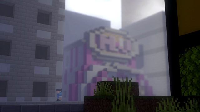 Кафе - Анимация Mine-imator для сериала "Кровавая Мэри" смотреть онлайн