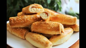 ПИРОЖКИ-ТРУБОЧКИ с творожной начинкой!