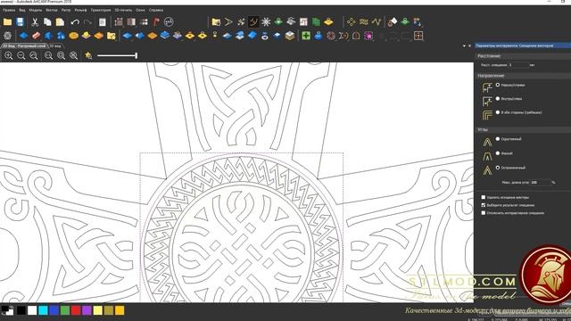 ArtCAM: создание 3D-поверхности для станков с ЧПУ | Програм