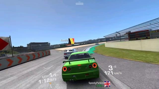 Real Racing 3: Nissan Skyline GT-R V-SPEC (R34) (часть 1)