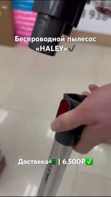 Беспроводной пылесос от фирмы «HALEY», мощностью 1.000Ватт смотреть онлайн