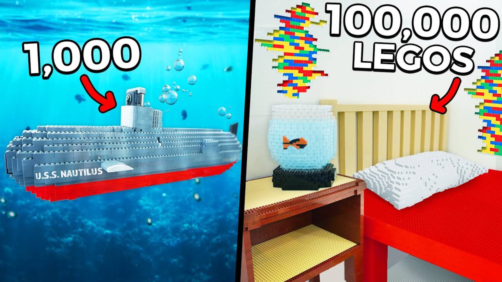 Brick Science: 7 САМЫХ БОЛЬШИХ Лего-построек, которые я когда-либо создавал!