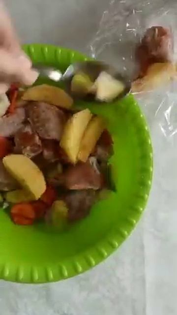 Курица в рукаве. Простой рецепт.
