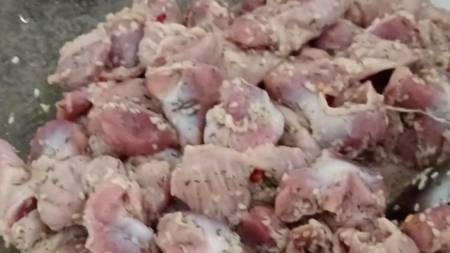 Куриные желудочки и картофель, запечённые в аэрогрилн смотреть онлайн