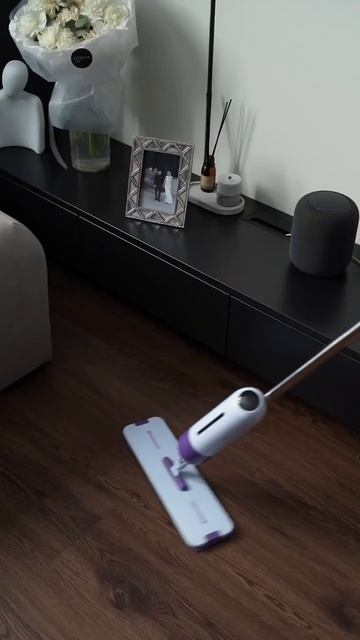 Насадка из микроволокна для швабры с распылителем AQUAma смотреть онлайн