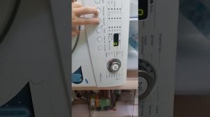 стиральная машина Samsung WF6450N7W слив полный цикл