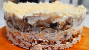 Салат "Куриный торт"