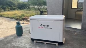 Газовый генератор 15 кВт g-power