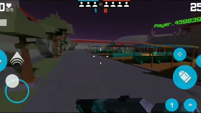 Играем на максимальной графике в fun of guns!!!