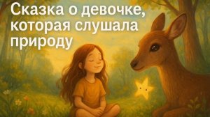 Сказка о девочке, которая слушала природу | Аудиосказка перед сном для детей и взрослых