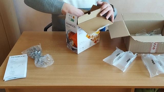 Розпакування міксер Kenwood HMP30.A0WH з інтернет-магазину АЛ? смотреть онлайн