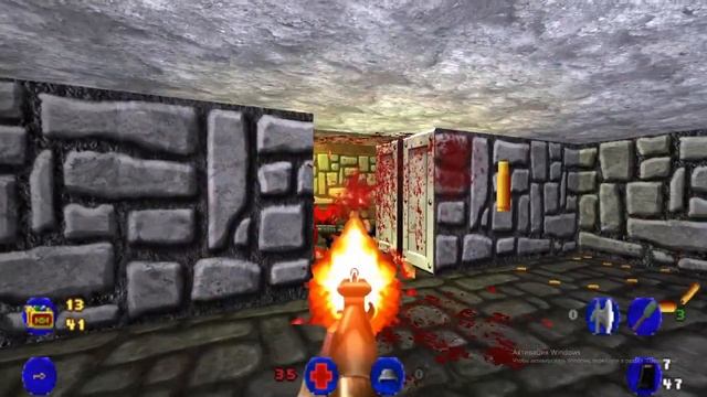 Wolfenstein 3D: brutal mode 1 этап 4 уровень прохождение № 4 - Мясору смотреть онлайн