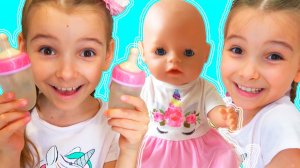 Куклы Беби бон - готовим еду и кормим Baby Doll | Игры для детей - Как Мама