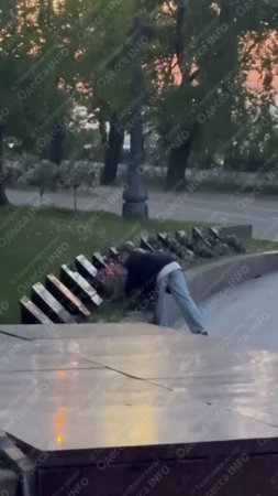 Одесса. Бандерлоги-онижедети сгребли все цветы с мемориала Неизвестному матросу и растоптали.