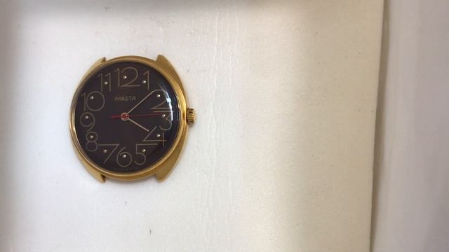 Мужские наручные часы Ракета СССР 2609 НА черные смотреть онлайн