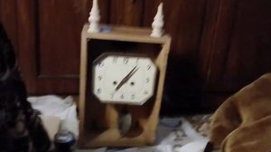 Часы янтарь СССР с боем.