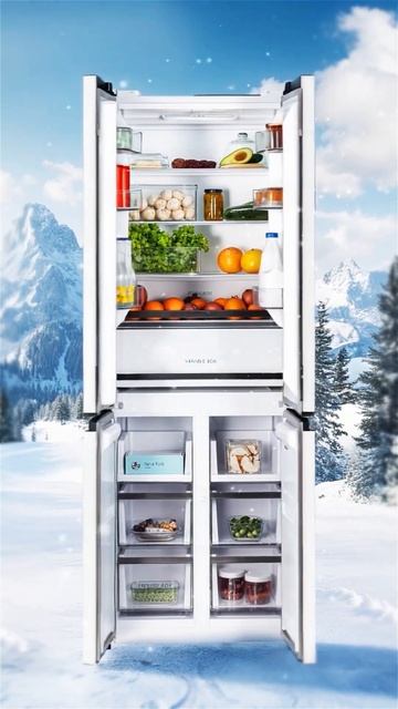 NORDFROST RFQ 440NFGW — уникальный представитель вида Cross Door смотреть онлайн