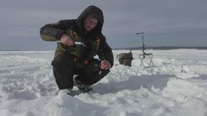 ЛОВЛЯ СУДАКА В ФЕВРАЛЕ. ОПУСТИЛ ТЮЛЬКУ В ЛУНКУ - ЖДУ УДАРОВ НА СВАЛЕ. ВОКРУГ С БАЛАНСИРОМ