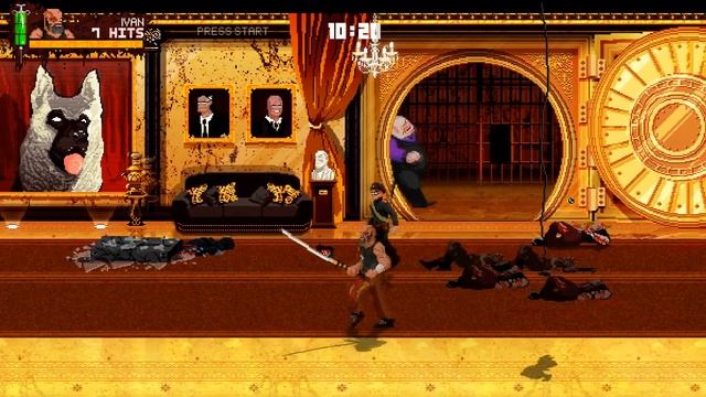 Mother Russia Bleeds прохождение без комментариев #9 - Конец эпохи (Иван, Плохая концовка) смотреть онлайн