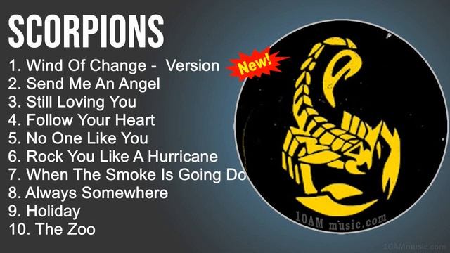S̲co̲rpi̲o̲ns 2022 Mix - The Best of Scorpions - Greatest Hits, Full Album - Рок-музыка