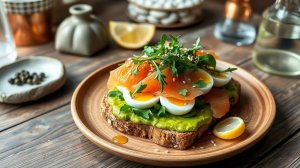 Сочный Авокадо на хрустящем тосте: идеальный завтрак за пару минут!