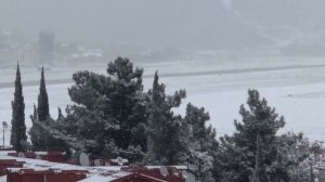 "Заснеженный Адлер". Кинозарисовка. Видовой фильм.