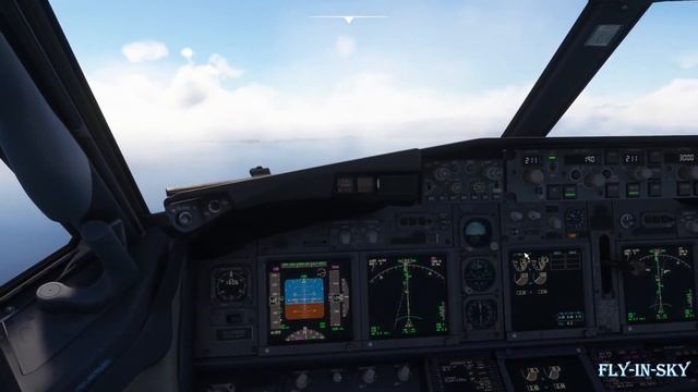 Как выполнить VOR заход на посадку! Boeing 737-800 PMDG смотреть онлайн