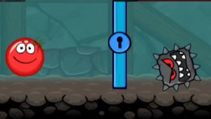 Играем в  Red ball 4. красный шар 4