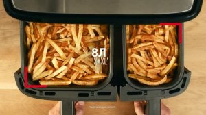 Мультипіч Tefal Dual Easy Fry&Grill EY905D10 з двома чашами