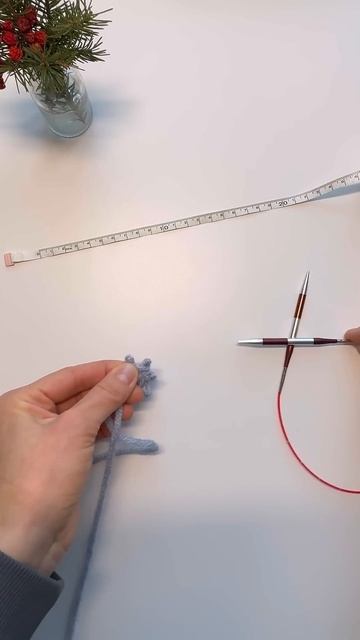 Набираем петли. Как рассчитать количество нити? #вязан смотреть онлайн