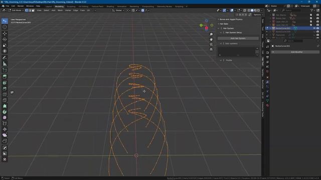 Создание Волос, Blender Grooming / Часть 5 / Моделирование эльф?