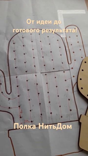 Полка НитьДом - экодизайнкрский органайзер для швейны смотреть онлайн