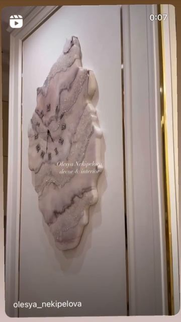 Настенные часы премиум декор #декоринтерьера #декордл смотреть онлайн