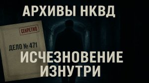 Архивы НКВД: Что Скрывают Подвалы Николоямской? Проект "Исчезновение Изнутри". Мистика. Аудиокнига